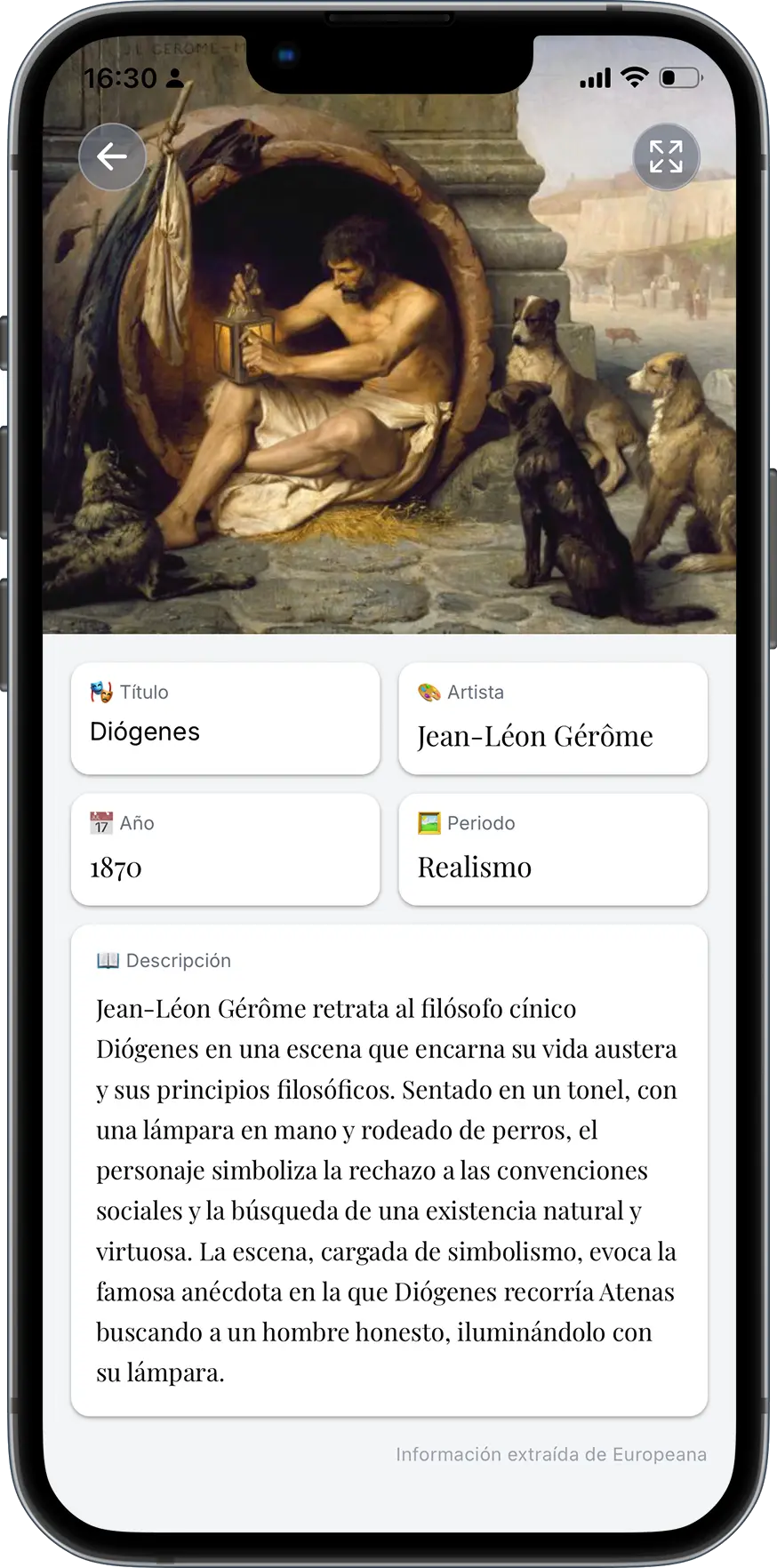 App screenshot